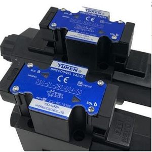 วาล์วควบคุมทิศทาง Yukens รุ่น DSG-01-2B2-D24-50 ระบบไฮดรอลิก แรงดัน 315 บาร์ อัตราการไหล 60 ลิตร/นาที - Product Image 1