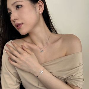 Dylam Trendy S925 Silver Tarnish Free Rhodium 18K Gold Plated Link Chain Earth Airplane Pendant <b>Bracelet</b> for Women Dress up - Product Image 4
