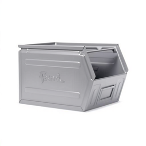 Fami Fami Metal Storage Bin 42L 300x520x300mm With Handles For Tool Organization - Product Image 3
