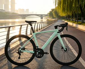 Bicicleta <span class=keywords><strong>de</strong></span> Carretera para Adultos, Fabricada en China, Económica, 700C, Aleación <span class=keywords><strong>de</strong></span> Aluminio <span class=keywords><strong>Completa</strong></span>, Cableado Interno, Horquilla Man, Ciclismo - Product Image 3