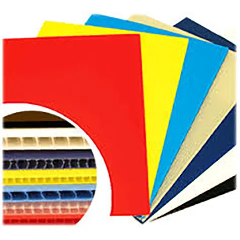 En gros Couleur Personnalisée Polypropylène Acrylique Feuille de Plastique PP Feuille De Plastique Ondulée Creuse