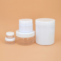 1,5L, 3L, 5L, 7L Lebensmittelechte Schwarze Proteinpulver-Behälter Kunststoff-PET-Flasche mit Schaufel