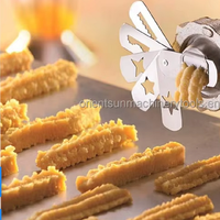 Accessoire pour presse à biscuits, 4 motifs, pour faire des churros, de la pâte à pâtisserie # 10 hachoirs à viande manuels