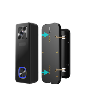 Haute sécurité 5MP HD Wifi rechargeable Smart Ip65 détection de nuit alarme IP sans fil IP anneau vidéo sonnette filaire avec moniteur - Product Image 6