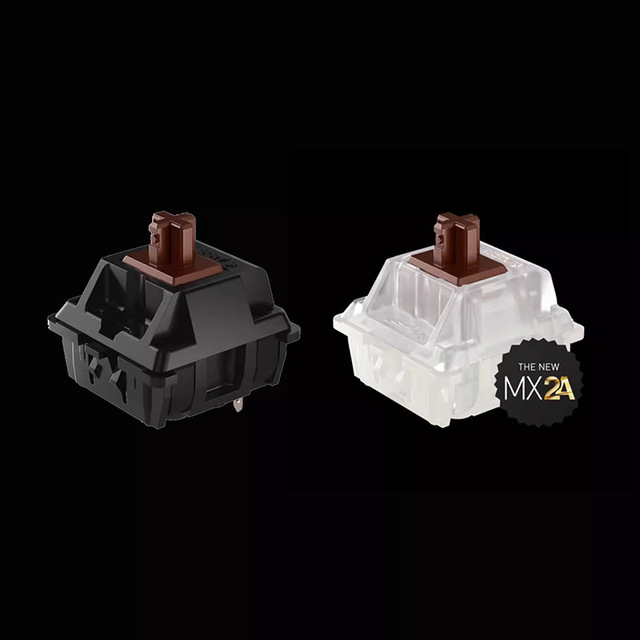 Cherry MX2A Mechanical Keyboard Switches Gateron Linear Red Blue Black Speed Silver Silent Hot-Swappable RGB