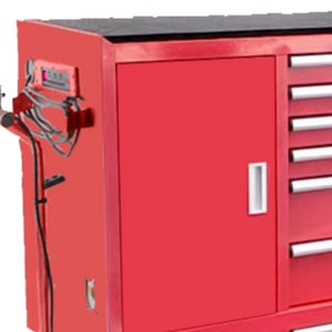 Carrito de Taller Móvil Todo en Uno <span class=keywords><strong>WINAMX</strong></span>, Mesa de Trabajo con Ruedas, Cajones y Panel de Colgado para un Espacio de Trabajo Más Limpio y Eficiente - Product Image 2