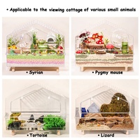 Maison de Hamster de luxe, petits animaux, habitacle, Chinchillas, grand aménagement paysager, visualisation, chalet, grand bricolage, Cage de Hamster, accessoires