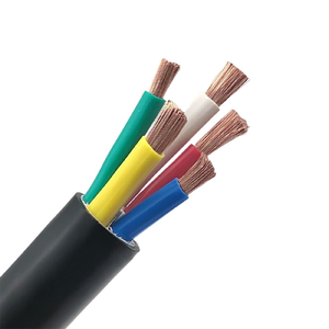 Câble en cuivre flexible 0,6/1KV, câble isolé en PVC avec <span class=keywords><strong>gaine</strong></span> en PVC, 5 conducteurs, 16mm2, <span class=keywords><strong>25mm2</strong></span>, 35mm2, 50mm2, câble d'alimentation <span class=keywords><strong>pour</strong></span> générateur - Product Image 4