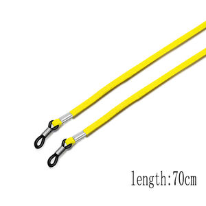 Bracelet de <span class=keywords><strong>lunettes</strong></span> en cuir <span class=keywords><strong>cordon</strong></span> de cou pour femmes chaîne de <span class=keywords><strong>lunettes</strong></span> de couleur unie corde de <span class=keywords><strong>lunettes</strong></span> de soleil pour hommes - Product Image 5