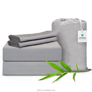 100% ensemble de draps de lit en bambou ensemble de literie en gros ensemble de literie en fibre de lyocell - Product Image 1