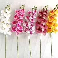 Colori su misura 3D In Lattice Decorazione Della Casa Del Fiore Artificiale Fiore di Orchidea