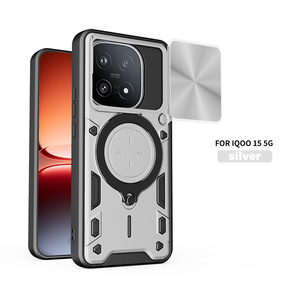 <span class=keywords><strong>Coque</strong></span> de téléphone antichoc Lichicase avec protection d'objectif à grand cercle pour IQOO 15R Z11 Turbo en TPU - Product Image 6