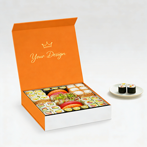 Private Label Chocolate Packaging <b>Box</b> <b>Foldable</b> Magnetic Rigid Food Gift <b>Box</b> - Product Image 3