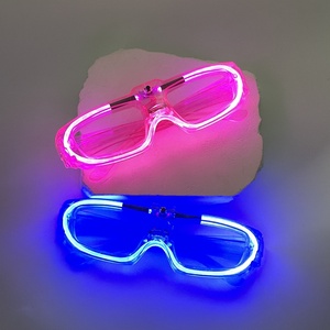 Bán Buôn Quà Tặng Khuyến Mãi Không Có Ống Kính Mới Lạ Kính Mắt LED Khung Cho Giáng Sinh Hộp Đêm Rave Lễ Hội - Product Image 1