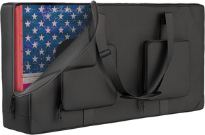 <span class=keywords><strong>Sac</strong></span> <span class=keywords><strong>de</strong></span> rangement pour jeu <span class=keywords><strong>de</strong></span> cornhole adapté aux planches réglementaires, protection rembourrée avec 2 poches avant pour les sacs <span class=keywords><strong>de</strong></span> haricots et les accessoires - Product Image 3