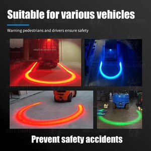 Ip67 24v Warehouse Trafficsafty U <b>Led</b> Blue <b>Red</b> Zone Safety <b>Light</b> - Product Image 4