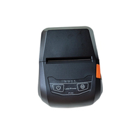 Impresora de Etiquetas Térmicas de Bolsillo, Blanco y Negro, 58 mm, Impresión de Alta Velocidad, Compatible con Impresión de Etiquetas de Precio para Joyería