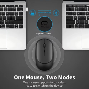 Vente chaude 2025 nouvelle <span class=keywords><strong>souris</strong></span> BT 2.4G <span class=keywords><strong>souris</strong></span> Rechargeable sans fil ordinateur de jeu Charing mince Portable 3 <span class=keywords><strong>souris</strong></span> DPI réglable - Product Image 2