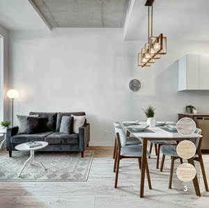 Plancher vinyle SPC LVP à grain de chêne, profil Shadow Gap, étanche, système de pose à clipser, aspect bois de luxe pour <span class=keywords><strong>maison</strong></span> résidentielle - Product Image 4