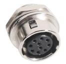 Connettori PCB Circolari a <span class=keywords><strong>10</strong></span> Posizioni, Connettore Maschio con <span class=keywords><strong>Pin</strong></span> a Saldare HR10A-10J-10P, Installazione Libera in Linea - Product Image 5