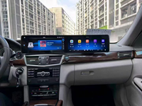 Écran double 12,3 pouces DSP GPS pour lecteur multimédia de voiture Mercedes Benz Classe E W212 NTG4.5 2400x900 IPS avec CarPlay sans fil et Android Auto