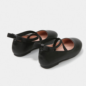 Scarpe da bambina in pelle oro e argento polvere crepa brillante da tavolo da ballo per bambini scarpe da principessa con suola morbida - Product Image 4