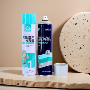 Produit d'entretien automobile à bon <span class=keywords><strong>prix</strong></span>, spray nettoyant pour voiture à mousse sèche, spray nettoyant pour l'intérieur de la voiture, spray nettoyant pour chaussures à mousse, multi-usages - Product Image 4