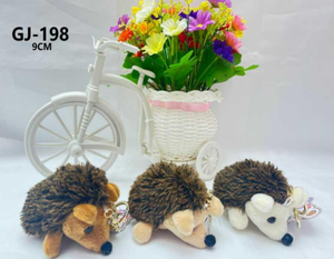 พวงกุญแจตุ๊กตาเม่นน่ารัก ของเล่นตุ๊กตาสัตว์นุ่มนิ่ม ของขวัญการ์ตูนสำหรับเด็กและผู้ใหญ่ - Product Image 3