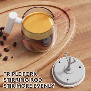 แก้วกาแฟแบบกวนเองได้ 400 มล. ความเร็วสูง 7000 รอบต่อนาที สำหรับกาแฟ นม ชา และเครื่องดื่ม - Product Image 6
