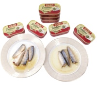 Poisson sardine en conserve avec industrie de l'huile végétale HALAL