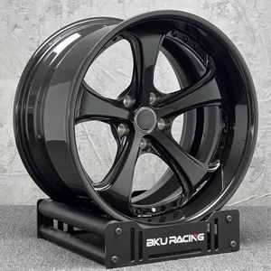 Rines Bku Forged de 2 Piezas 5x114.3 VSKF para <span class=keywords><strong>Nissan</strong></span> <span class=keywords><strong>GTR</strong></span> R32 <span class=keywords><strong>R34</strong></span> R35 Toyota Supra Lexus de 18 19 20 Pulgadas, Rines de Aleación con Borde Profundo - Product Image 2