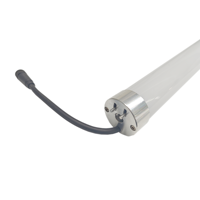 Tubo LED ADS DMX512 de 360 Grados 3D de 1M con Efecto Colorido, Tubo de Píxeles Digitales Programable, Luz de Escenario IP67 DC24V