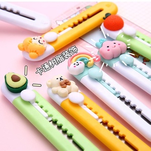 Kawaii mignon bureau école papeterie papier coupe couteau utilitaire pliant - Product Image 6