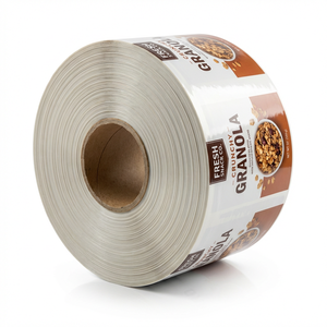 <span class=keywords><strong>Película</strong></span> de Plástico Impresa Personalizada en Rollo, <span class=keywords><strong>Película</strong></span> de PVC BOPP Metalizada de Grado Alimenticio <span class=keywords><strong>para</strong></span> Granos de Café, Etiqueta Adhesiva <span class=keywords><strong>para</strong></span> Embalaje - Product Image 1