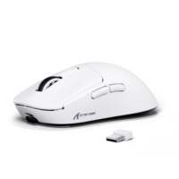Ratón para Juegos Attack Shark X3 26000 Ultraligero 49g Gamer RGB USB con Cable Óptico Ergonómico para PC Inalámbrico con Programación de Macros