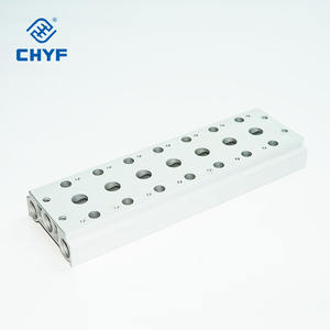 Collecteur de base d'électrovanne pneumatique 200M-1F/2F/3F/4F/5F/6F/7F/8F - Product Image 1