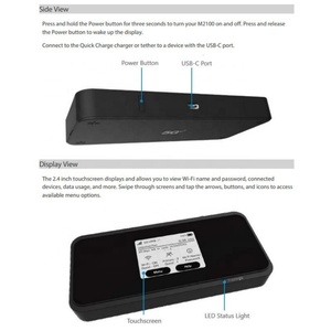 Inseego MIFI M2100 5G Verizon 5G Mobile Hotspot MmW et Sub6 par Inseego - Product Image 3