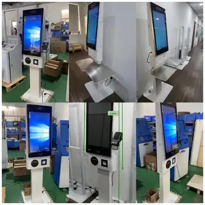 23.8 Inch Touchscreen Self-Service Bestellen Kiosk Betaalterminal Kiosk