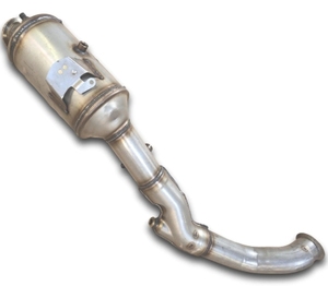 Fábrica Yueyang Suministra Piezas de Sistema de Escape para Automóviles de Alto Flujo y Bajo Precio, Catalizador DPF Euro IV de Acero Inoxidable 409 para Diésel - Product Image 2
