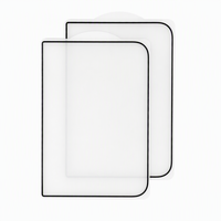 Protection d'écran en verre trempé HD pour iPhone Duo, film de protection pour téléphones portables
