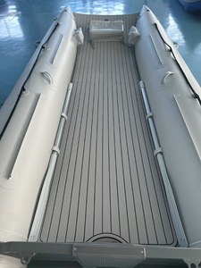 Catamarán Inflable REACHSEA CAT400 <span class=keywords><strong>de</strong></span> 400 cm, Color Gris Claro, con Piso <span class=keywords><strong>de</strong></span> Colchón <span class=keywords><strong>de</strong></span> Aire - Product Image 4