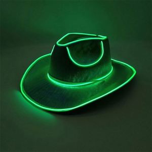 Western Style Led Western Party Cowboy <b>Hat</b> Colorful Cowgirl <b>Hats</b> Wholesale <b>Light</b> up Cowboy <b>Hat</b> - Product Image 4