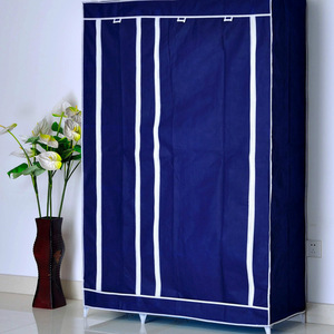 Hot Fashion Einfache tragbare Garderobe Schrank Montage Lagers chrank Vliesstoff Tragbare Garderobe