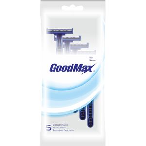 Rasoir jetable Goodmax à triple lame en acier inoxydable importé, entièrement lavable à l'eau, rasoir portable - Product Image 5