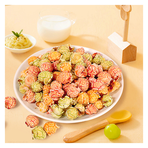 Longxiaoya Popcorn de maïs doux 200g Sachet Snacks céréaliers sains cuits au four Sans graisses trans Semi-moelleux Gonflés Prêts à la crème caramélisée et au sucre - Product Image 5
