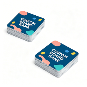Jeu de société portable personnalisé pour les voyages, jeu de cartes divertissant personnalisé avec impression couleur CMYK pour les soirées de jeux en famille ou en groupe - Product Image 5