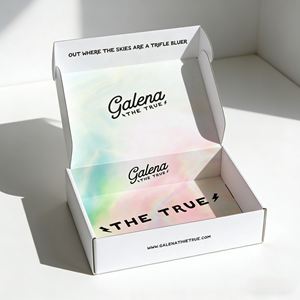 Boîte d'expédition <span class=keywords><strong>en</strong></span> carton ondulé de luxe, emballage personnalisé imprimé <span class=keywords><strong>en</strong></span> couleur pour les cadeaux de vente au détail et la livraison <span class=keywords><strong>en</strong></span> <span class=keywords><strong>ligne</strong></span>, boîte écologique - Product Image 2