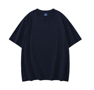 T-shirt unisexe en coton 100% de haute qualité, impression d'écran personnalisée, logo, 190 g/m², taille plus, t-shirt uni à col rond pour <span class=keywords><strong>homme</strong></span> - Product Image 5