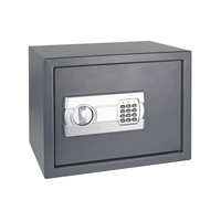 Vente en ligne à chaud Coffre-fort électronique de sécurité robuste en acier de 30cm de hauteur Coffre-fort Tresor à la maison avec étagère à codes numériques