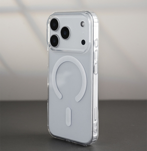 Coque de téléphone transparente en acrylique magnétique C010 pour iPhone 17 Pro Max - Product Image 5